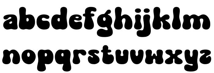 Folks Dreaming Regular Font LOWERCASE