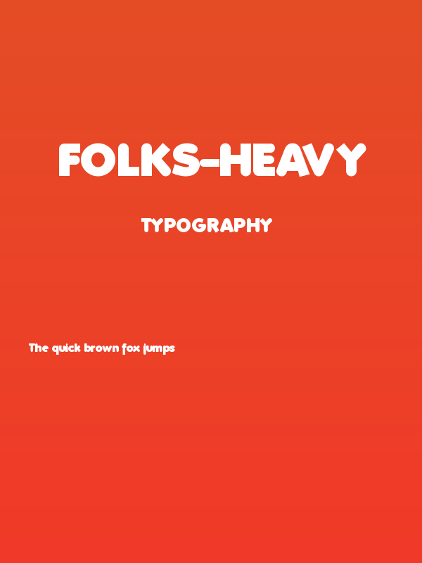 Folks-Heavy Poster