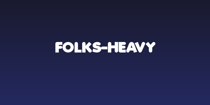 Folks-Heavy Social Header