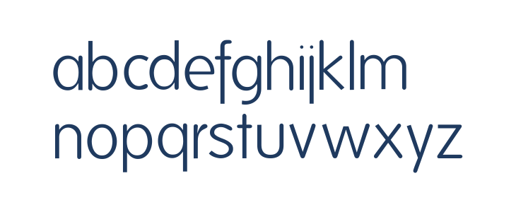 Folks-Light Lowercase