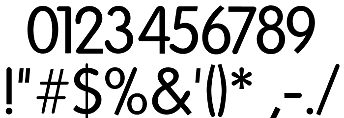 Folks-Normal Font OTHER CHARS