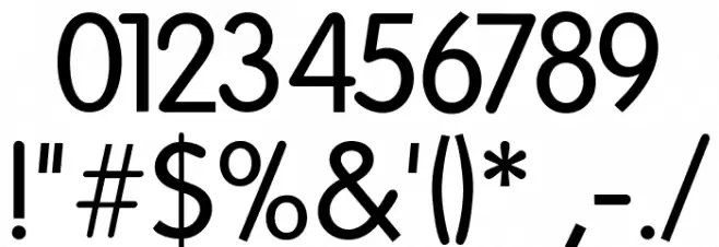 Folks-Normal Font OTHER CHARS