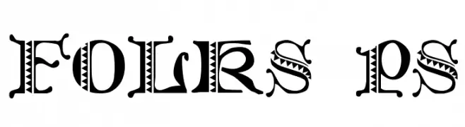 Folks PS  font caratteri gratis