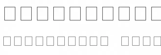 Folks PS Font OTHER CHARS