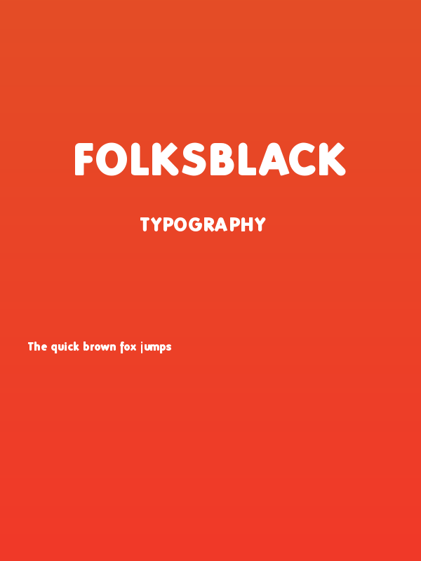 FolksBlack Poster