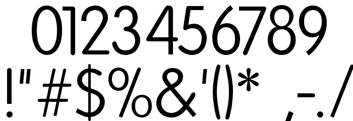 FolksDecoon-Light Font OTHER CHARS