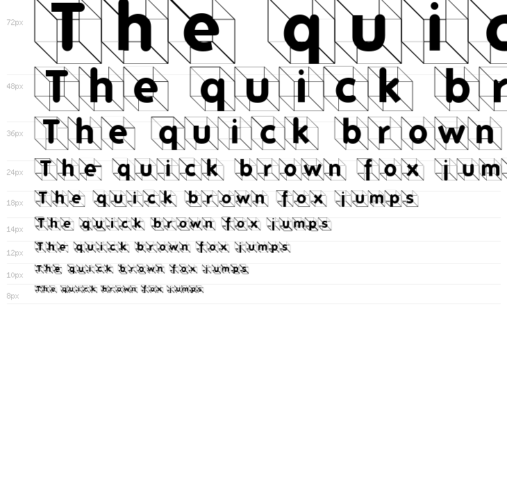 FolksInCube Waterfall