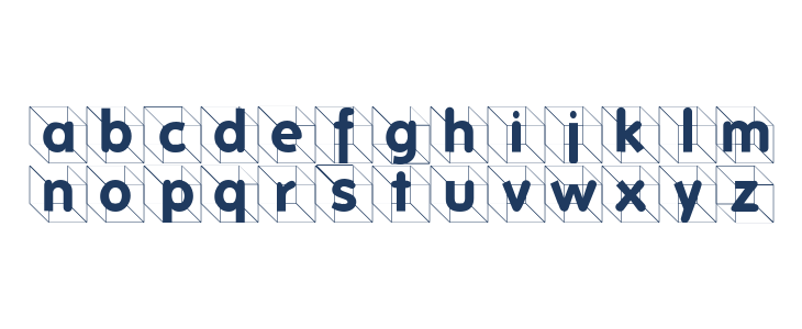 FolksInCube Lowercase