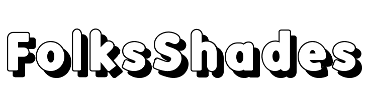 FolksShades Font