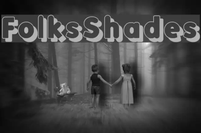 FolksShades Font examples