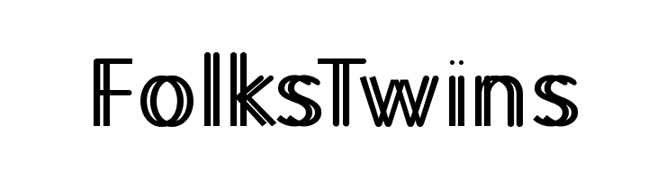 FolksTwins  नि: शुल्क फ़ॉन्ट्स डाउनलोड