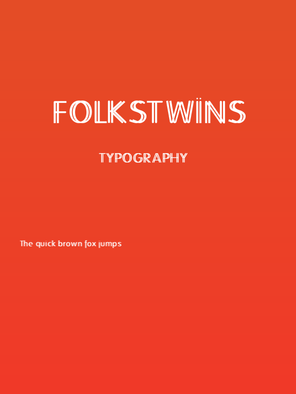 FolksTwins Poster