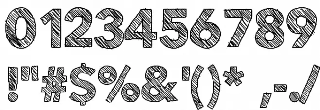 Folktale Font OTHER CHARS