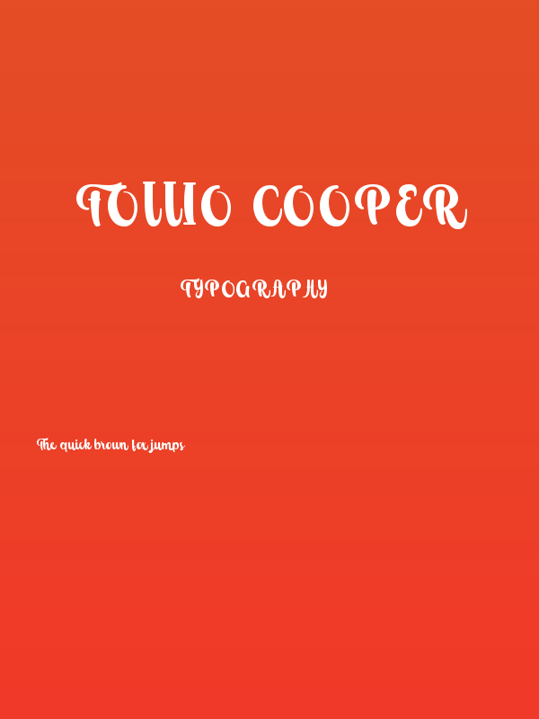 Follio Cooper Poster