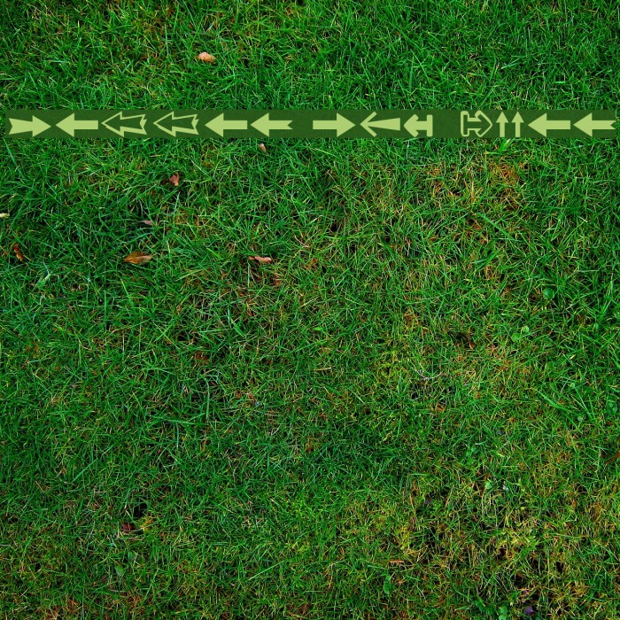 Follow The Arrow Font examples