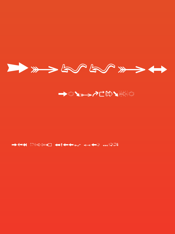 Follow The Arrow Poster