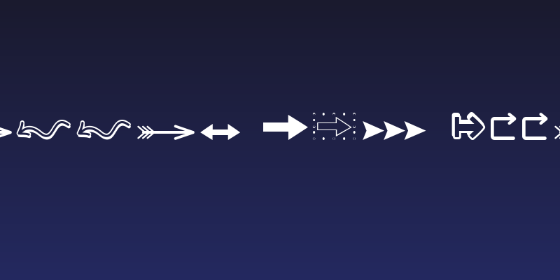 Follow The Arrow Social Header