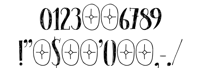 Follow The Light DEMO Regular Font OTHER CHARS