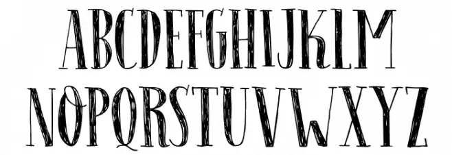 Follow The Light DEMO Regular Font Litere mari