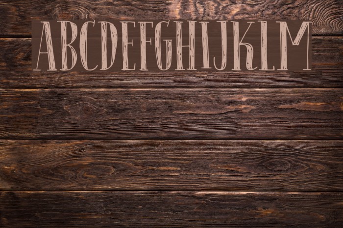 Follow The Light DEMO Regular Font examples