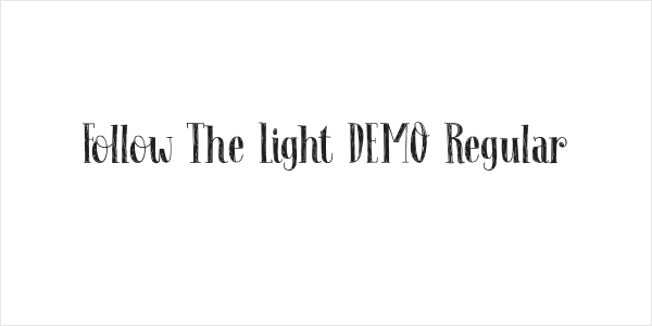 Follow The Light DEMO Regular Logo