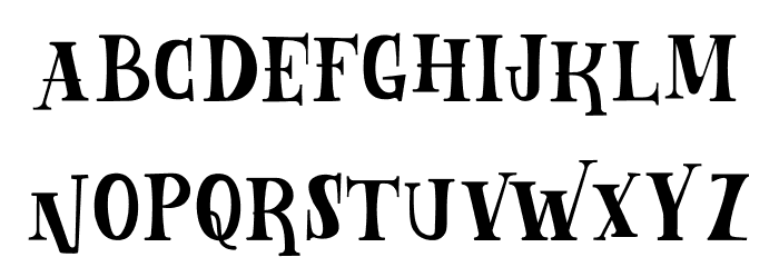 Follower Spooky Font Regular Demo Version Font LOWERCASE