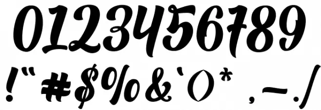 Fomtage Script Font OTHER CHARS