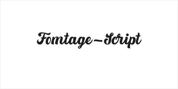 Fomtage-Script Logo