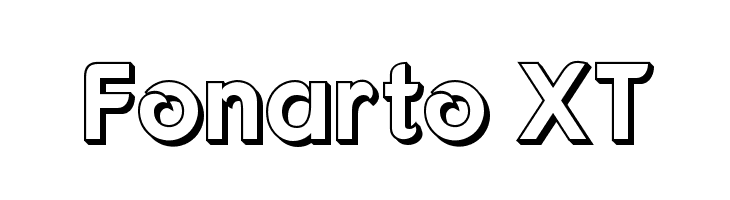 Fonarto XT  フリーフォントのダウンロード