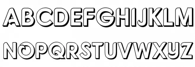 Fonarto XT Font Litere mari