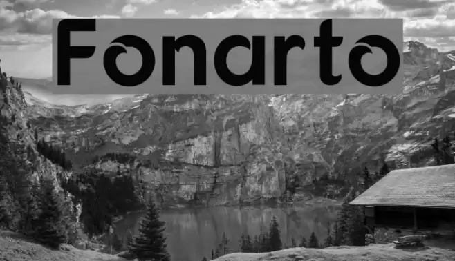Fonarto Font examples