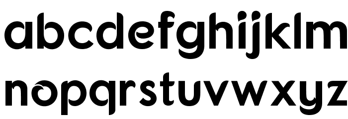 Fonarto Font LOWERCASE