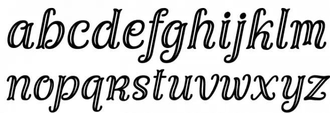 FondacyCarved-Italic Fuentes MINÚSCULAS