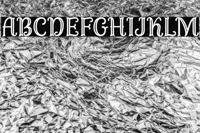 FondacyCarved Font examples