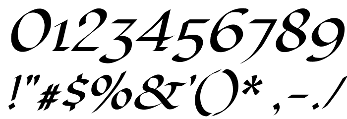Fondamento-Italic फ़ॉन्ट अन्य घर का काम