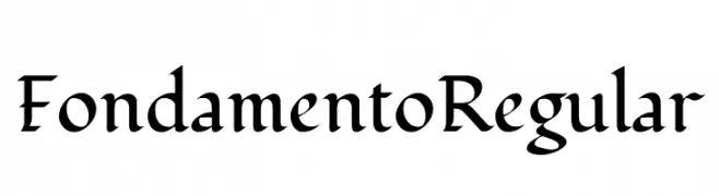 Fondamento Regular  baixar fontes gratis