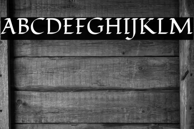 Fondamento Regular Font examples