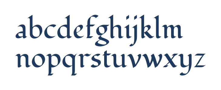 Fondamento Regular Lowercase