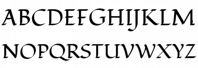 Fondamento 字体 大写