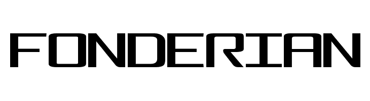 Fonderian 字体