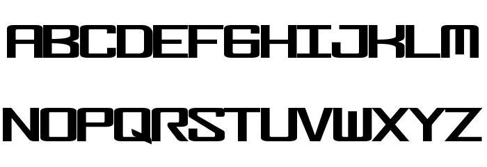 FonderianBold Bold Font LOWERCASE