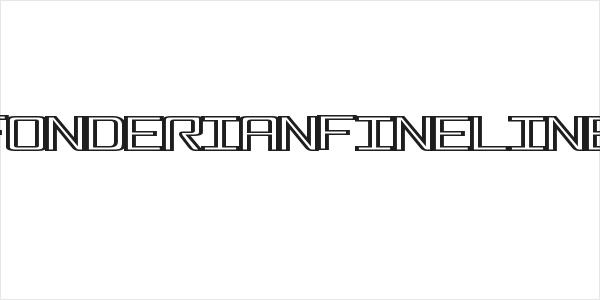 FonderianFineline Logo