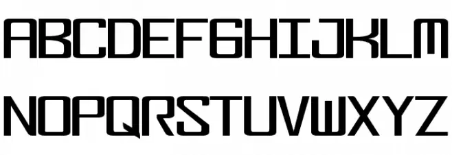 FonderianSkinny Caratteri MINUSCOLO