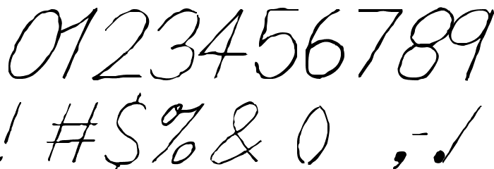 Fondue Font OTHER CHARS
