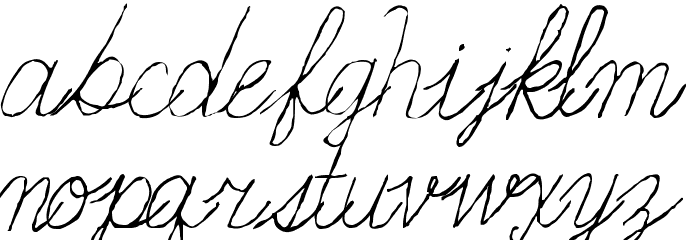 Fondue Font LOWERCASE