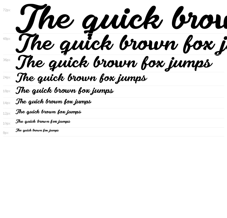 Fondy Script PERSONAL USE ONLY Waterfall