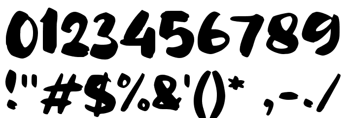 Fone Font OTHER CHARS