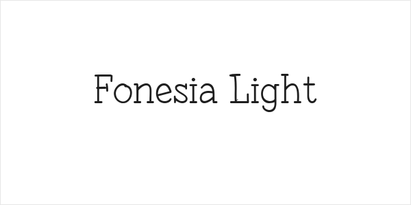 Fonesia Light Logo