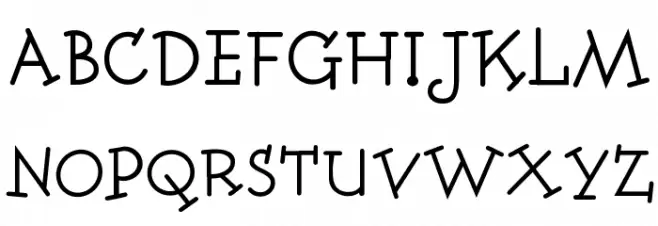 Fonitek Schriftart Groß