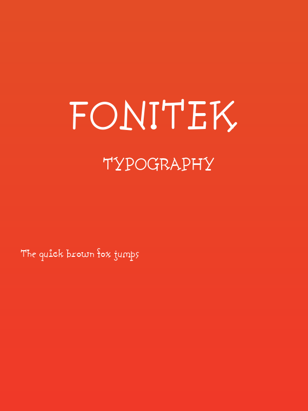 Fonitek Poster